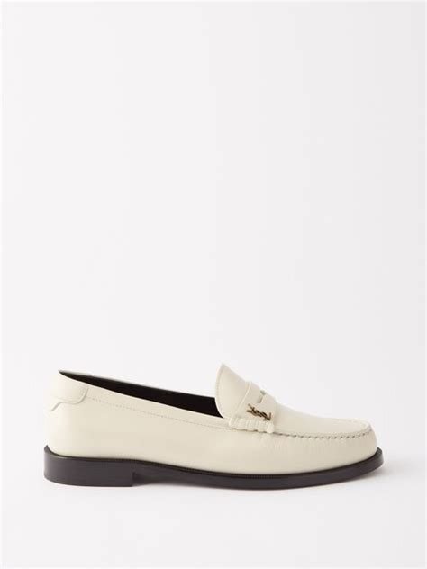 ysl pantolette flach|YSL penny loafers.